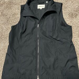 Orvis Black Zip-Up Vest